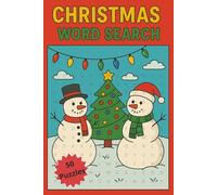 Christmas Word Search Puzzle Book: Word Search with Easy to Read Print about Christmas, Holiday Spirit, and More | 6x9 inches, 100 pages, 50 Puzzles | ... Gifts For Vacations, Holidays, and Free Times