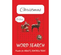Christmas Word Search Puzzle Book: Word search with Easy to Read Print about Christmas, Holidays, Winter Holidays, Festive Seasons and Many More|6x9 ... Gift for Vacations, Love ones, Free times