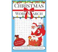 Christmas Word Search Puzzle Book: Word Searcher with Easy to Read Print about Santa, reindeer, presents, and More! | 6 X 9 inches | 110 Pages | 50+ ... for vacationing, Holidays and Free Times.