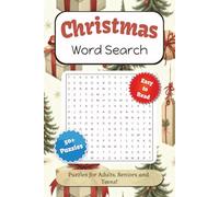 Christmas Word Search Puzzle Book: Word Searches with Easy to Read Print about all things Christmas, Santa Claus, Gifts and More | 6x9 inches, 110 ... . . . for Holidays, Vacations and Free Time