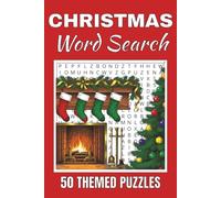 Christmas Word Search Puzzle Book: Word Searches with Easy to Read Print about Christmas | 50 Puzzles | 100 Pages | 6x9 Inches | Gift for Vacations, ... Free Times | For Seniors, Adults and Teens.