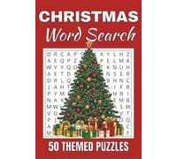 Christmas Word Search Puzzle Book: Word Searches with Easy to Read Print about Christmas | 50 Puzzles | 100 Pages | 6x9 Inches | Gift for Vacations, ... Free Times | For Seniors, Adults and Teens.