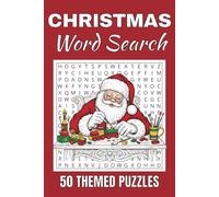 Christmas Word Search Puzzle Book: Word Searches with Easy to Read Print about Christmas | 50 Puzzles | 100 Pages | 6x9 Inches | Gift for Vacations, ... Free Times | For Seniors, Adults and Teens.
