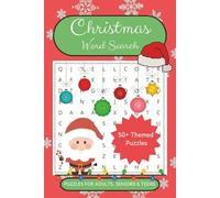 Christmas Word Search Puzzle Book: Word Searches with Easy to Read Print about Christmas and More | 6x9 inches, 110 pages | 50+ Puzzles ... Gift for Relaxation, Holidays and Free Times