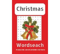 Christmas Word Search Puzzle Book: Word Searches with Easy to Read Print about Christmas,Christmas Festival,Chistmas Presents and More | 6x9 ... Gift for Vacation,Holidays & Leisure