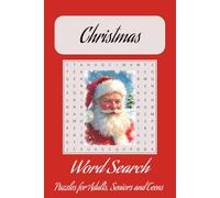 Christmas Word Search Puzzle Book: Word Searches with easy to read print about Christmas, Christmas holiday brain games, Cozy Christmas Puzzles and ... Gift for Vacations, Holidays, and Free Times