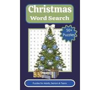 Christmas Word Search Puzzle Book: Word Searches with Easy to Read Print about Christmas, Cozy Christmas, Stocking Stuffers, Christmas brain games and ... Gift for Vacations, Holidays and Free Times