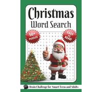 Christmas Word Search Puzzle Book:: Word Searches with Easy to Read Print about Christmas, Festive, Brain Games and More | 6x9 inches, 110 pages | 50+ ... Seasons, Vacations, Holidays, and Free Times