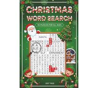 Christmas Word Search puzzle book: Word searches with easy-to-read print about Christmas, Gift for vacations, Holidays and free times