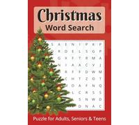 Christmas Word Search Puzzle Book: Word searches with easy to read print about Christmas, holiday season, winter and More | 6x9 inches, 110 pages | 55 puzzles... Gifts for vacations, holidays, and free times