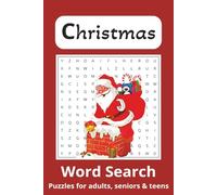 Christmas Word Search Puzzle Book: Word Searches with easy to Read Print about Christmas, Holiday, Wintertime and more | 6x9 inches, 120 pages | 55+ ... Gift for Vacations, Holidays and Free Times