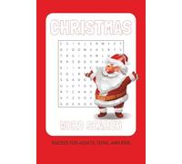 Christmas Word Search Puzzle Book: Word Searches with Easy to Read Print about Christmas Holidays and More | 6x9 inches, 110 pages | 50+ Puzzles…Gifts for Vacations, Holidays, and Free Times
