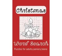 Christmas Word Search Puzzle Book: Word Searches with Easy to Read Print about Christmas, Holidays, Celebrations and More | 6x9 inches, 120 pages | ... Gift for Vacations, holidays and Free Times
