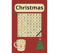 Christmas Word Search Puzzle Book: Word Searches with Easy to Read Print about Christmas, Holidays, Joy, and More | 6x9 inches, 110 pages | 50+ ... Stuffers, Seniors, Holidays, and Free Times