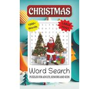 Christmas Word Search Puzzle Book: Word Searches with Easy to Read Print about Christmas, Holidays, New years and More | 6x9 inches, 110 pages | 50+ ... … Gift for Vacations, Holidays and Free Times
