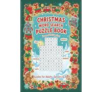 Christmas Word Search Puzzle Book: Word Searches with Easy to Read Print about Christmas, Holidays, Toys and More | 6x9 inches, 110 pages | 50+ Puzzles ... Gift for Vacation, Holiday, and Free Times