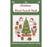 Christmas Word Search Puzzle Book:: Word Searches with Easy to Read Print about Christmas including gifts, Santa, reindeer and more I6x9 inches, 120 ... Gift for Vacations, Holidays and Free Times
