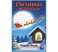 Christmas Word Search Puzzle Book: Word Searches with Easy to Read Print about Christmas, Joy, Relaxation, and More | 6x9 inches, 110 pages | 50+ Puzzles … Gift for Vacations, Holidays, and Free Times