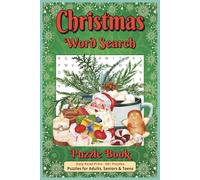 Christmas Word Search Puzzle Book: Word Searches with Easy to Read Print about Christmas, Joy, Relaxation, and More | 6x9 inches, 110 pages | 50+ Puzzles … Gift for Vacations, Holidays, and Free Times