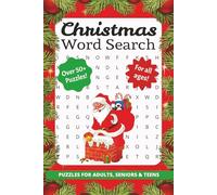 Christmas Word Search Puzzle Book: Word Searches with Easy to Read Print About Christmas, Presents, Giving and more | 6x9 inches, 110 pages | 50 + ... Gift for Vacation, Holidays, and Free Times