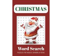Christmas Word Search Puzzle Book: Word Searches with Easy to Read Print about Christmas, Santa Claus, Celebration and More | 6x9 inches, 110 pages | ... Gift for Vacations, Holidays and Free Times