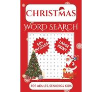 Christmas Word Search Puzzle Book: Word Searches with Easy to Read Print about Christmas, Santa, Gifts and More for Adults, and Kids| 6x9 inches, 110 ... … Gift for Vacations, Holidays and Free Times