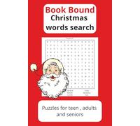 Christmas Word Search Puzzle Book: Word Searches with Easy to Read Print about Christmas, Santa, gifts and More | 6x9 inches, 110 pages | 50+ Puzzles... Gift for Vacations, Holiday