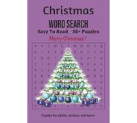 Christmas Word Search Puzzle Book: Word Searches with Easy to Read Print about Christmas, Santa, Spirit of Giving and more | 6x9 inches, 110 pages | ... for Vacations, Holidays and Leisure Time!
