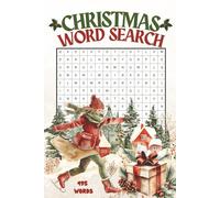 Christmas Word Search Puzzle Book: Word Searches with Easy to Read Print about Christmas, Snowman, gifts and More | 6x9 inches, 110 pages | 50+ Puzzles…Gift for the Holidays and Free Times