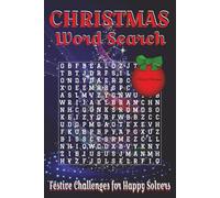 Christmas Word Search Puzzle Book: Word Searches with Easy-to-Read Print about Christmas, Winter, Holidays and More | 6x9 inches, 110 pages | 55 ... holidays, vacations and cozy winter moments.