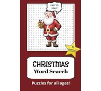 Christmas Word Search Puzzle Book: Word Searches with Easy to Read Print about Christmas, XMAS, Santa and more | 6x9 inches, 120 pages | 60 Puzzles ... Gift for Vacations, Holidays and Free Times