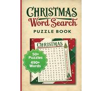 Christmas Word Search Puzzle Book: Word Searches with Easy to Read Print About Christmas, Yuletide and More | 6x9 inches, 110 pages | 50+ Puzzles... Gifts for Vacation, Holidays and Free Times
