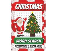 Christmas Word Search Puzzle Book: Word Searches with Easy to Read Print about Holidays, Gifts, Winter themed and More | 6x9 inches, 110 pages | 50+ ... Gift for Vacations, Holidays, and Free times