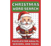 Christmas Word Search Puzzle Book: Word Searches with Easy to Read Print about Xmas, Holidays, Santa and More, 6x9 inches | Puzzles and Gift for Holidays, Vacations and Leisure Times