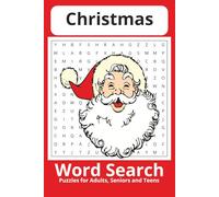 Christmas Word Search Puzzle Book: Words Searches with Easy to Read print, about Christmas, Family, Food and More | 6x9 inches, 110 pages | 50+ Puzzles... Gift for Holidays and Free Times.