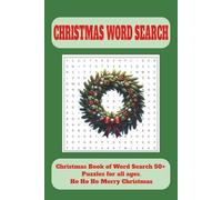 Christmas Word Search Puzzle: Christmas Word Search Puzzles Large Print - Fun & Festive Stocking Stuffer for Kids, Teens, Adults & Seniors | Holiday Brain Games and Perfect Christmas Gift Idea
