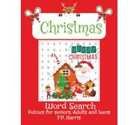 Christmas Word Search Puzzle: Word Search with Easy to Read Print when you Unwrap the Joy of Christmas One Puzzle at a Time and More | 8.5 x 11 ... Gift for Vacations, Holidays, and Free Times.