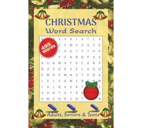 Christmas Word Search Puzzle: Word Searches Easy to Read Puzzles Print about Christmas, Winter holidays, Secret Santa Stocking Stuffer & Stress Relief | 6x9 inches 50+ Puzzles