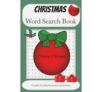 Christmas Word Search Puzzle: Word Searches for Easy Read Print about Christmas, Snowman, Santa and more/ 6X9 inches, 110 Pages/ 50+ puzzles...Gift ... Stuffers, Vacations, Holidays and Free Time.