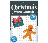 Christmas Word Search Puzzle: Word Searches with Easy to Read Print about Christmas, Christmas Gifts, Brain Games and More | 6*9 inches,110 Pages ... Gift for Vacations, Holidays and Free Time