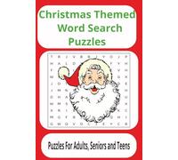 Christmas Word Search Puzzle: Word Searches with Easy to Read Print about Christmas, Holidays, Santa and More | 110 pages | 50+ Puzzles