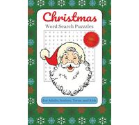 Christmas Word Search Puzzles: For Adults, Seniors, Teens & Kids | 50+ Puzzles