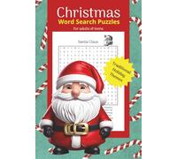 Christmas Word Search Puzzles for Adults & Teens: Traditional Holiday Themes | Vegan-Friendly Content