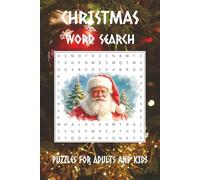 Christmas Word Search Puzzles: Word Searches with Easy-to-Read Print about Christmas, New year, holiday and more | 6x9 inches, 110 pages | for vacation, travel, leisure time
