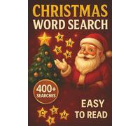 Christmas Word Search: Word Search with Easy to Read Christmas Puzzles for the Whole Family