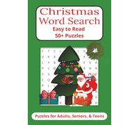 Christmas Word Search: Word Searches with Easy to Read Print about Christmas, Joy and Togetherness I 6x9 inches, 110 pages I 50+ Puzzles - Gifts for Relaxation, Leisure and Festive Fun