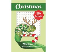 Christmas Word Search: Word searches with easy to read Print about festive season, Santa, Winter holiday times, and more| 110 pages | 50+ puzzles| ... for, holidays, vacation and free time