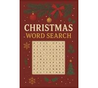 Christmas Word Search: Word Searches with Easy to Read Print Themed for Christmas, Holiday Cheer and more! | 6 X 9 inches | 110 pages | 50+ Puzzles … Gift for Vacations, Holidays, and Free Time