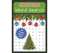 Christmas Word Search: Word Searches with Easy to Read Words about Holidays, Celebrations, Presents and More | 6x9 inches | 120 pages | 55+ Puzzles