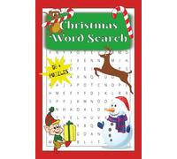 Christmas Word Search: Word Searches with Fun Easy to Read Print about Christmas, Santa, Reindeer and More | 6x9 inches, 110 pages | 50+ Puzzles... ... Stocking Stuffers, Vacations and Active Minds